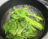 つるむらさきのごま和え♪作り方2写真