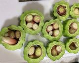 ゴーヤと茗荷のコラボ天ぷら作り方4写真