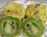 ゴーヤと茗荷のコラボ天ぷら作り方7写真