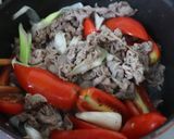 トマトと牛肉の韓国風煮作り方4写真