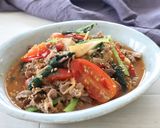 トマトと牛肉の韓国風煮作り方7写真