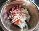 新感覚！もっちりライスペーパーおにぎり作り方1写真