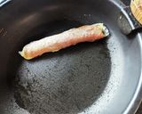 ワンパンでカリカリもち食感！ハムチーズ巻作り方5写真