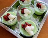 白玉入り★簡単抹茶プリン作り方7写真