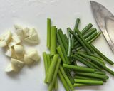 砂肝ニンニク炒め 215kcal作り方2写真