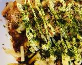 米粉お好み焼き●出汁入り豚玉焼きチーズ作り方4写真