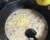 糖質制限　きのこチーズリゾット　覚書作り方4写真