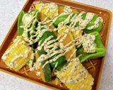 野菜の粒マスタードマヨネーズ焼き作り方3写真