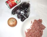 茄子ひき肉トマト煮込み♪慢性の咳に簡単作り方1写真