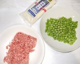 ひき肉枝豆そうめん♪むくみ下痢に簡単薬膳作り方1写真