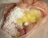 ササミフライスティック丼作り方2写真
