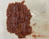 鶏ひき肉と梅しそチーズのパンロール作り方3写真
