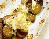 甘じょっぱ　たまらん　芋甘煮ナッチーズ焼作り方1写真