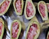 ナスの豚肉詰めチーズ焼き作り方2写真