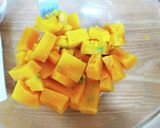 レンジで簡単☆かぼちゃサラダ作り方2写真