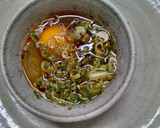 そうめん卵とじ焼き鍋の麦茶風作り方3写真