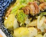 鶏肉とキャベツのめんつゆ＆バター炒め作り方4写真