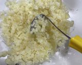 ポテトサラダ　具は野沢菜漬けの茎だけ作り方4写真