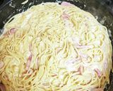 フライパン２つで作る塩昆布カルボナーラ作り方5写真