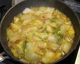 白菜と鶏肉の甘辛煮作り方4写真