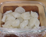 里芋または大根がメインの、豚キムチ炒め作り方12写真