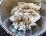 カリっと食感！ライスペーパー焼きおにぎり作り方1写真