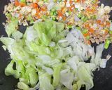 オートミールの野菜チャーハン作り方4写真