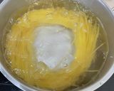 もちもちクリーミー【明太パスタ】作り方2写真