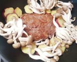 さつま芋と牛バラのなんちゃってステーキ作り方3写真