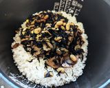 リメイク！あまりのひじき煮物で炊込みご飯作り方2写真