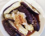 レンジで簡単★ナスの大根おろしぽん酢作り方3写真