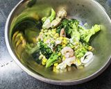 にんにく麹入り！ブロッコリーホットサラダ作り方5写真