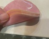 切れてるハムで作る　厚めのチーズハムカツ作り方1写真