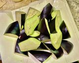 簡単・麻婆茄子作り方1写真