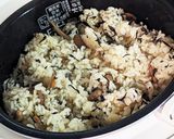 リメイク！あまりのひじき煮物で炊込みご飯作り方5写真