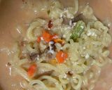 韓国ロゼクリーム風ラーメン？作り方4写真