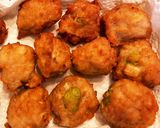 鶏ひき肉とごぼうとレンコンのつくね揚げ♡作り方4写真