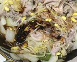豚コマ肉ともやしの甜麺醤中華炒め作り方4写真