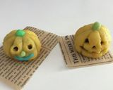 かぼちゃで作るハロウィン練り切り作り方7写真