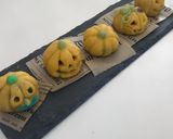 かぼちゃで作るハロウィン練り切り作り方8写真