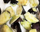 秋ナスと鶏のささみで甘辛炒め作り方4写真