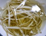 ごぼうの皮のクリーム煮　シュクメルリ風作り方2写真