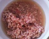 夕食10分★旨辛ごろごろミンチとキャベツ作り方1写真