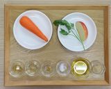 介護食　りんご入りのキャロットラぺ作り方1写真