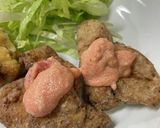 鶏胸肉竜田揚げ明太マヨソース作り方5写真