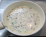 介護食　旨味きのこの和風クリームスープ作り方16写真