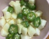 長芋とオクラのねばねばサラダ作り方4写真