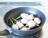 ポリっと【葉生姜の肉巻き（焼肉のたれ）】作り方5写真