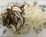 ☆レンジだけ 蓮根 ほうれん草 しいたけ作り方2写真