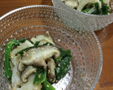 ☆レンジだけ　蓮根　ほうれん草　しいたけ作り方7写真